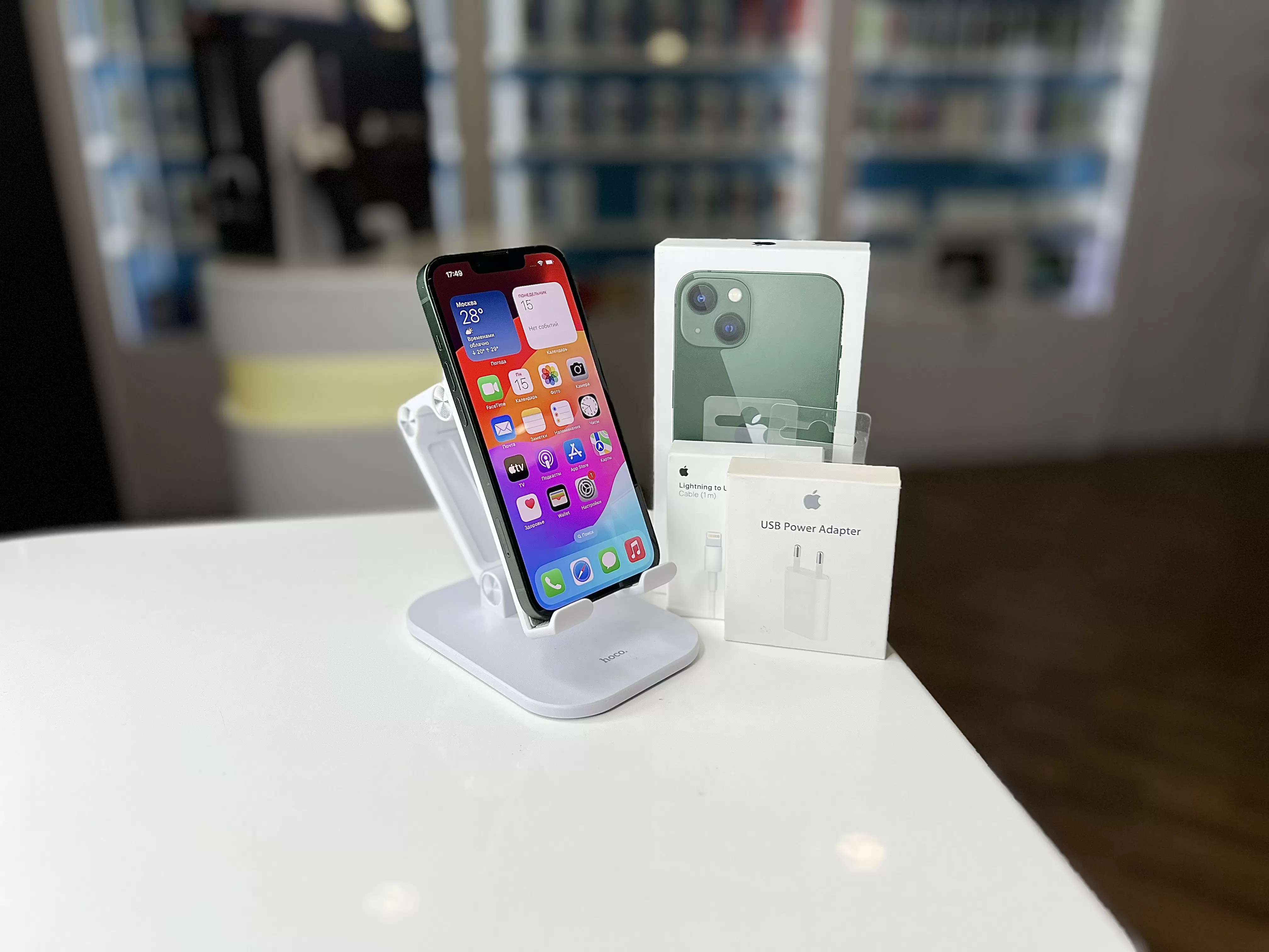 Смартфон Apple iPhone 13, Зелёный, 128 ГБ / 5836*