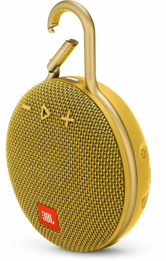 Портативная акустика JBL Clip 3, жёлтый