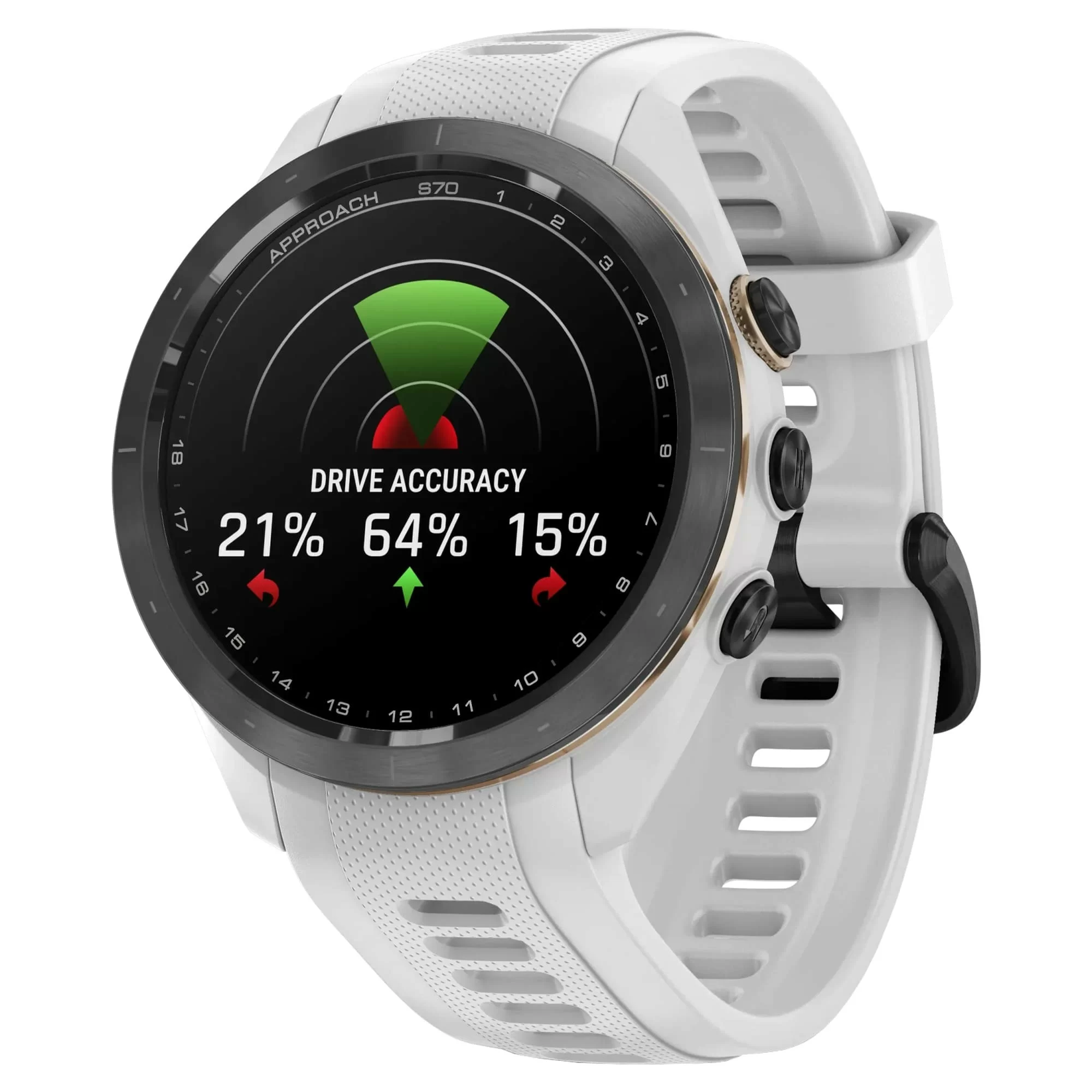 Спортивные часы Garmin Approach S70, 42 мм, White (Белый) Спортивные часы Garmin Approach S70, 42 мм, White (Белый)