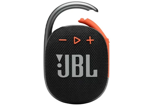 Портативная акустика JBL Clip 4, черно-оранжевый