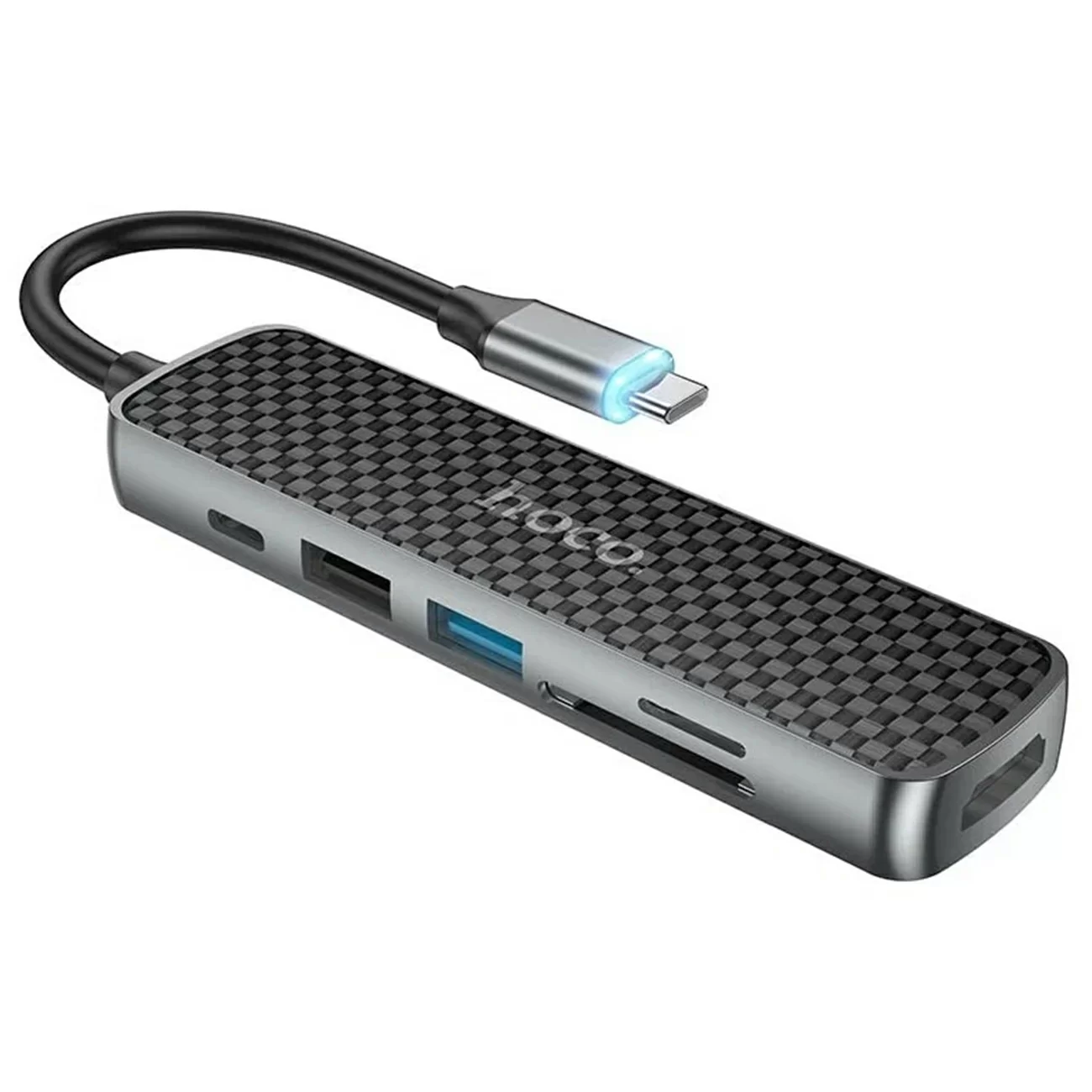 Адаптер 6 в 1 60W Type-C HB24 Адаптер 6 в 1 60W Type-C HB24