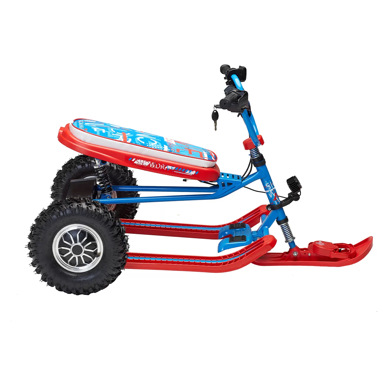 Снегокат электрический iBrat S2, Синий Снегокат электрический iBrat S2, Синий