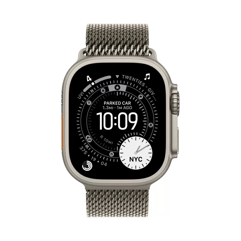 Смарт-часы Apple Watch Series 11, 46 мм, Natural Titanium (натуральный титан), GPS + Cellular