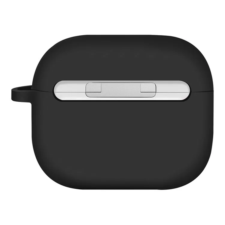 Чехол Uniq NEXO Liquid Silicone с карабином и спортивными крючками для AirPods 3 Серый