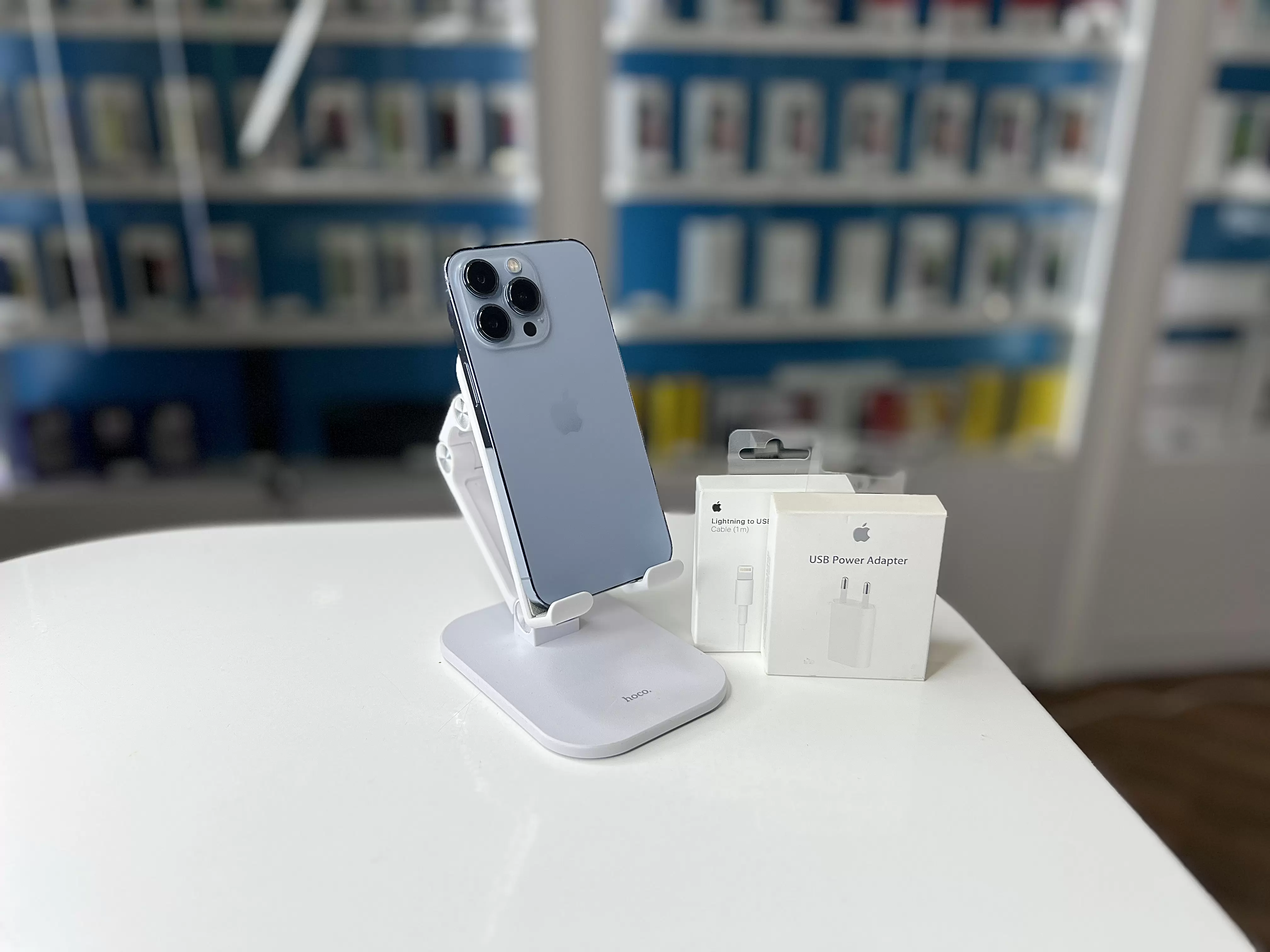 - Смартфон Apple iPhone 13 Pro, Небесно‑голубой, 128 ГБ / 8493*