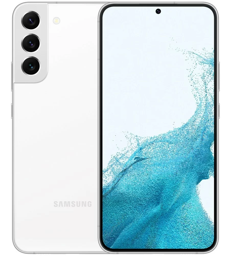 Смартфон Samsung Galaxy S22 Exynos 8/256 ГБ, белый фантом (SM-S901B)