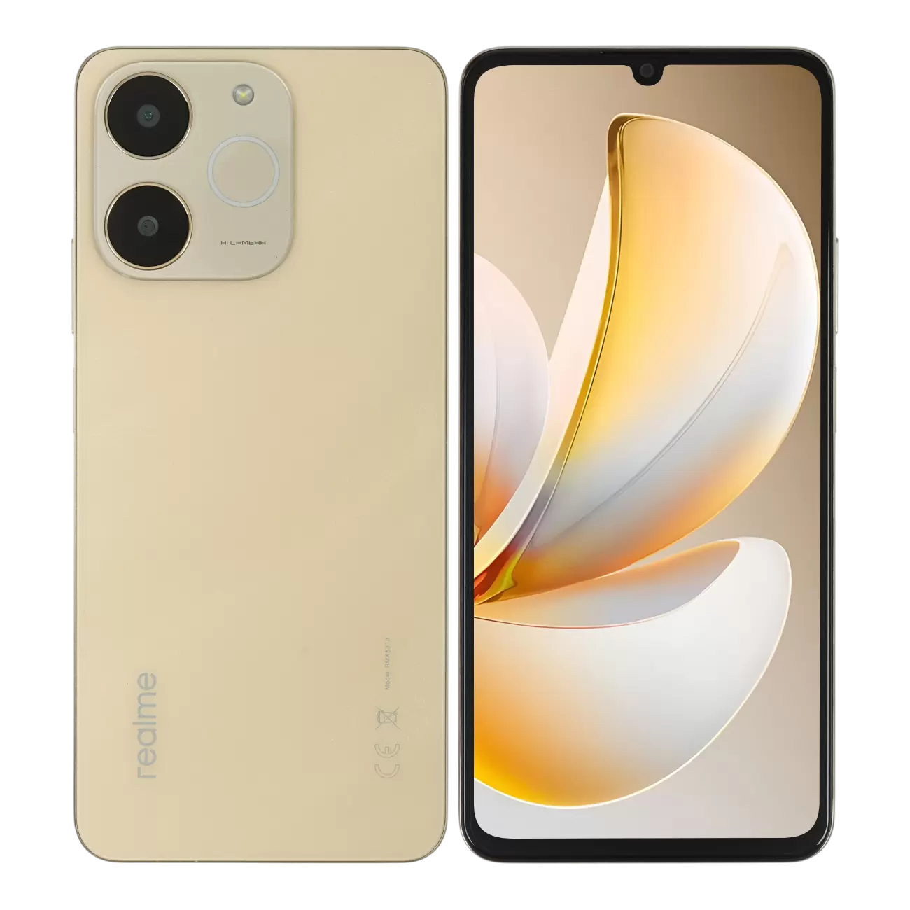 Смартфон Realme Note 70, 6/128 ГБ, Gold (золотой)