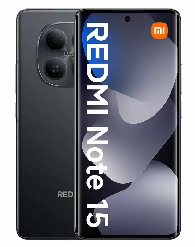 Смартфон Xiaomi Redmi Note 15 4G, 8/256 ГБ, Black (чёрный)