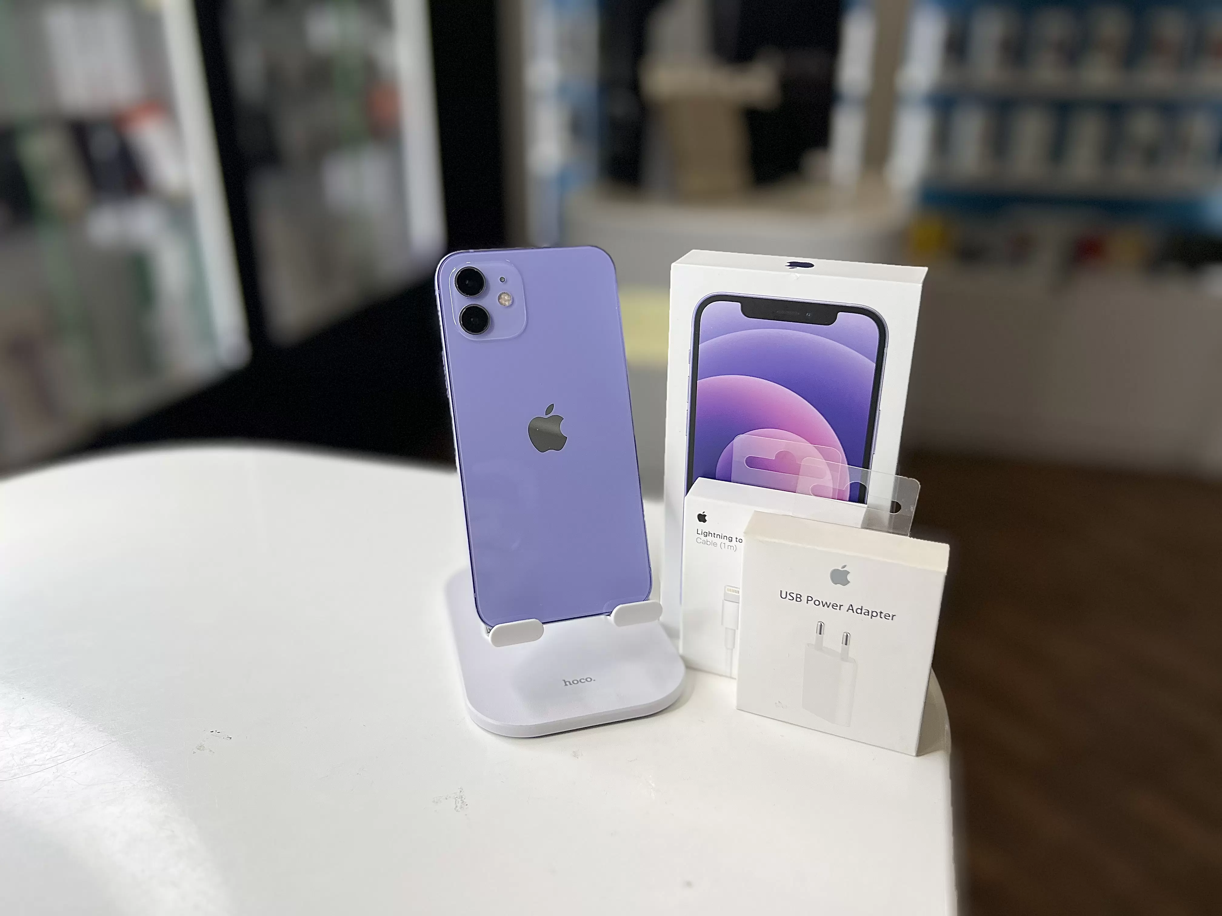 - Смартфон Apple iPhone 12, Фиолетовый, 256 ГБ / 0296*