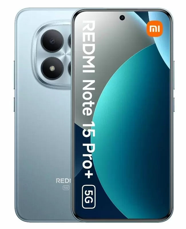 Смартфон Xiaomi Redmi Note 15 Pro Plus 5G, 12/512 ГБ, Glacier Blue (голубой лёд) Смартфон Xiaomi Redmi Note 15 Pro Plus 5G, 12/512 ГБ, Glacier Blue (голубой лёд)