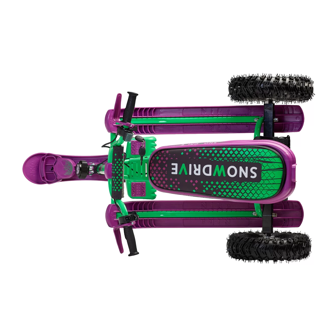 Снегокат электрический iBrat S2, Фиолетовый Снегокат электрический iBrat S2, Фиолетовый
