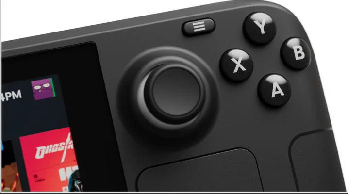Портативная игровая консоль Valve Steam Deck 128 ГБ, черный