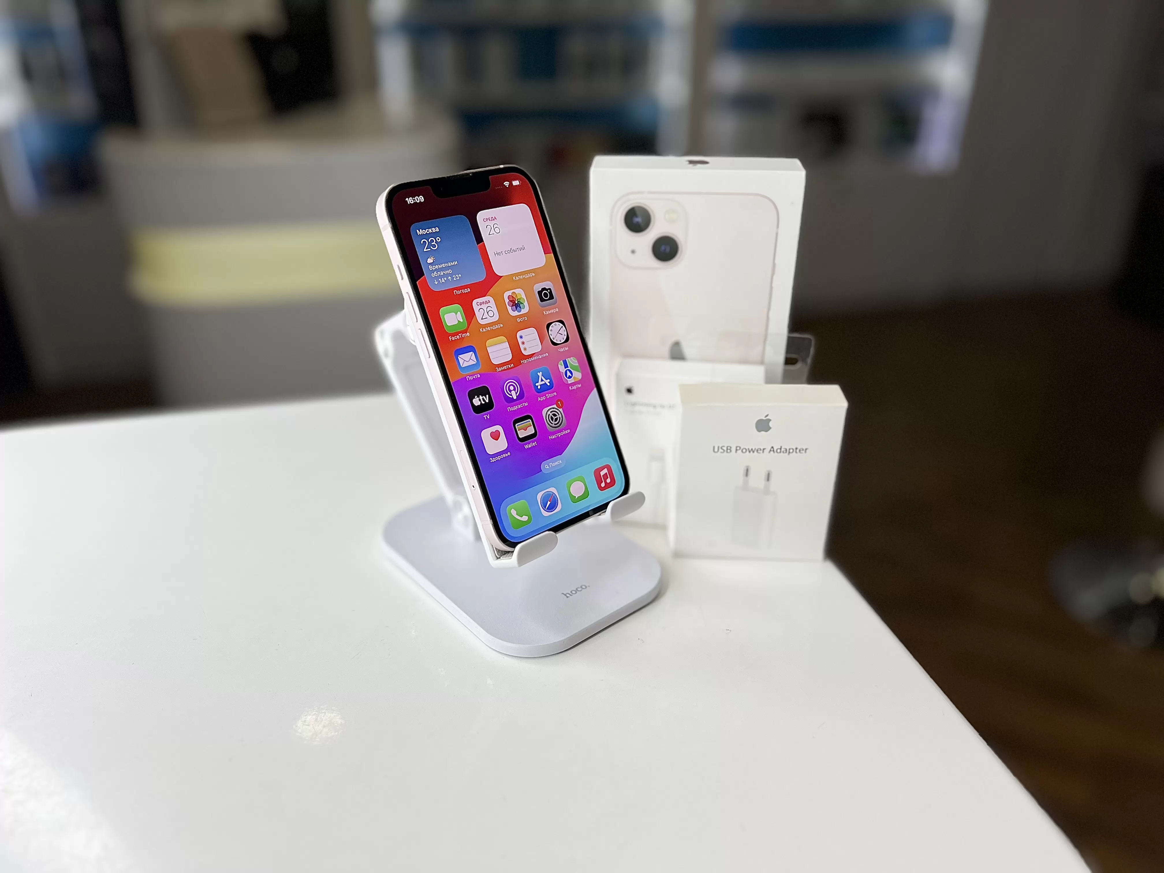 - Смартфон Apple iPhone 13, Розовый, 128 ГБ / 4372*