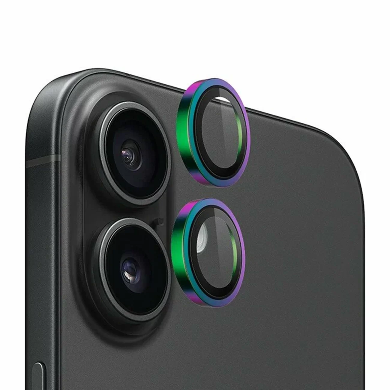 Защитное стекло BlueO Camera Lens Armor Aluminum Green для iPhone 16/16 Plus Защитное стекло BlueO Camera Lens Armor Aluminum Green для iPhone 16/16 Plus