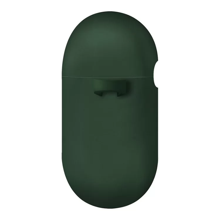 Чехол Uniq NEXO Liquid Silicone с карабином и спортивными крючками для AirPods 3 Зелёный