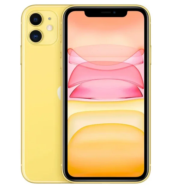 Смартфон Apple iPhone 11, Dual: nano SIM + eSIM, 64 ГБ, Желтый