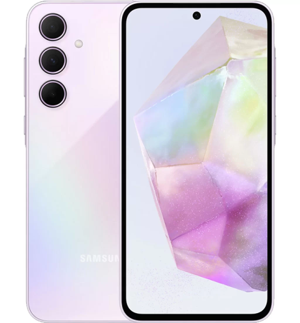 Смартфон Samsung Galaxy A55, 12/256 ГБ, лавандовый