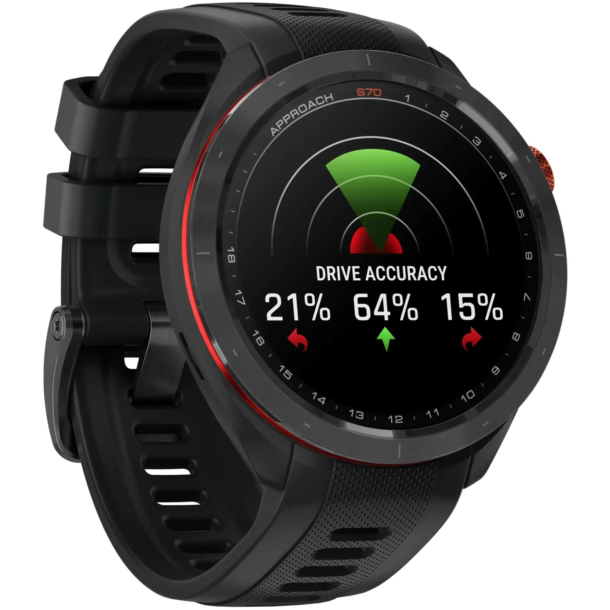 Спортивные часы Garmin Approach S70, 42 мм, Black (Черный) Спортивные часы Garmin Approach S70, 42 мм, Black (Черный)
