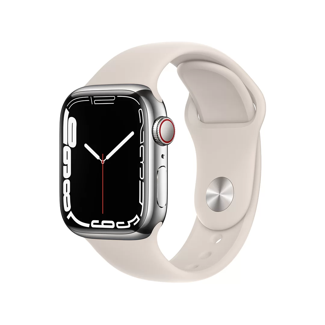 Умные часы Apple Watch S7, серебристый, 41 mm / 071M*