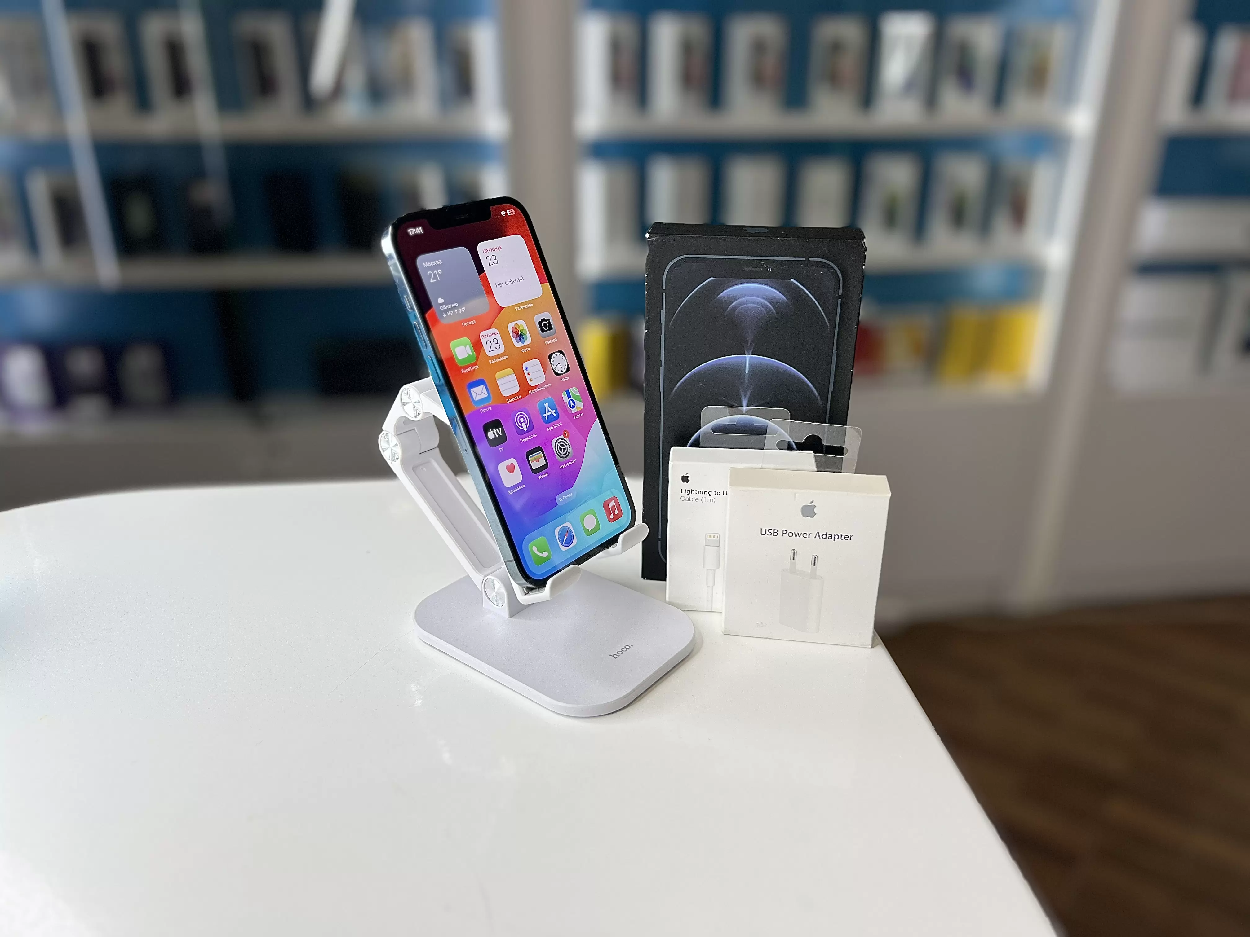Смартфон Apple iPhone 12 Pro, Тихоокеанский синий, 256 ГБ / 8876*