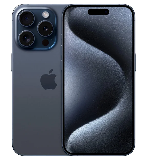 Смартфон Apple iPhone 15 Pro Max, Dual eSIM, 1 ТБ, синий титан