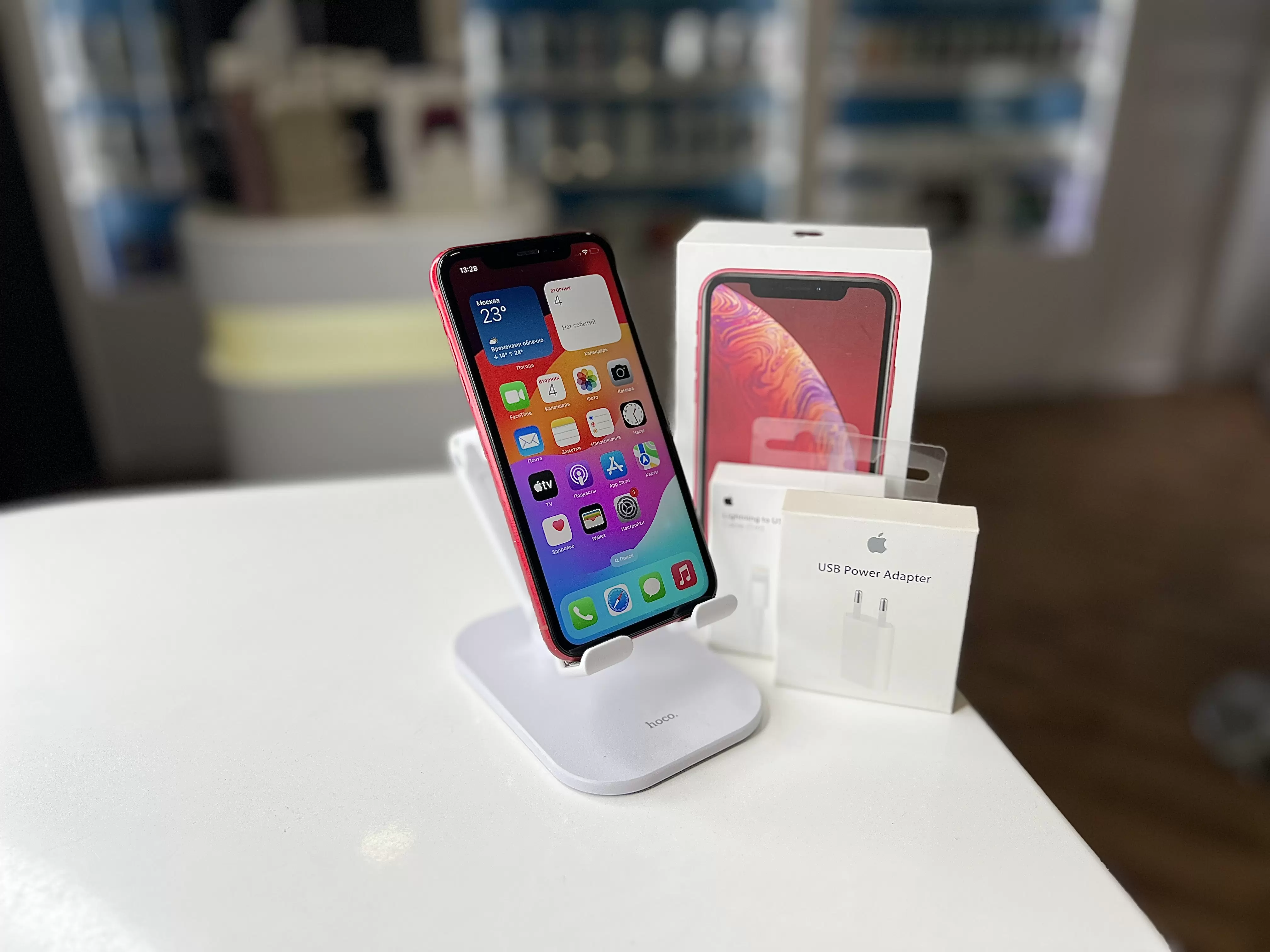 Смарфтон Apple iPhone XR, Красный, 128 ГБ / 2267*
