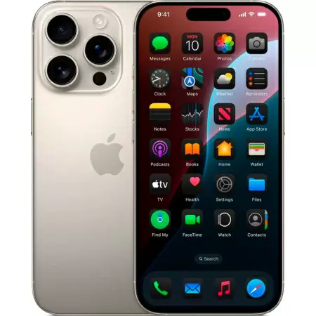 Смартфон Apple iPhone 16 Pro, Натуральный титан, 512 ГБ / 6138*