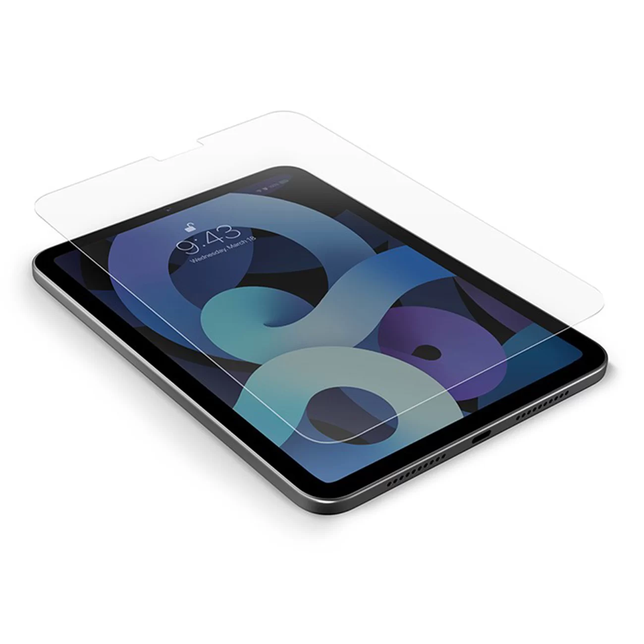 Стекло защитное Uniq для iPad Pro 13 (2024) OPTIX Clear (+installer)