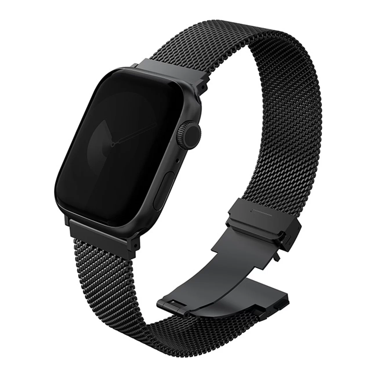 Ремешок Uniq Dante Pro Mesh Steel Graphite Black для Apple Watch 40/41/42 мм