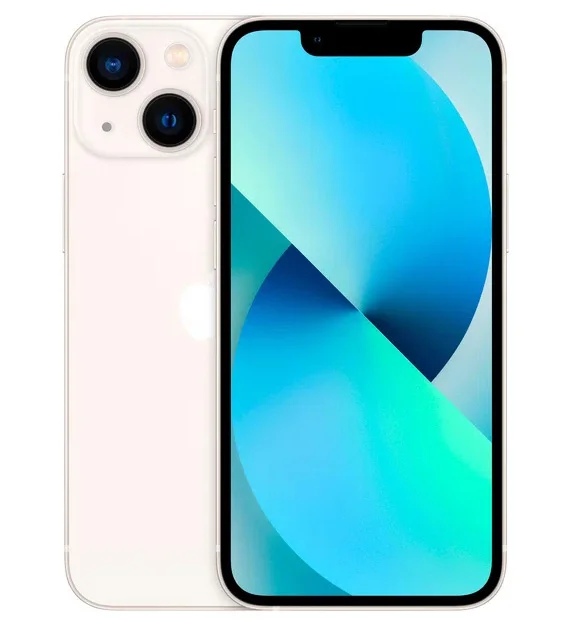 Смартфон Apple iPhone 13, Dual: nano SIM + eSIM, 128 ГБ, Сияющая звезда