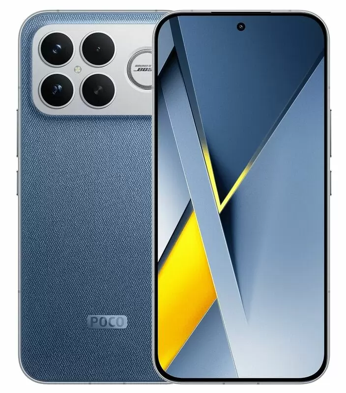 Смартфон Xiaomi POCO F8 Ultra, 16/512 ГБ, Blue (синий)