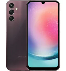 Смартфон Samsung Galaxy A24 4/128 ГБ, бордовый