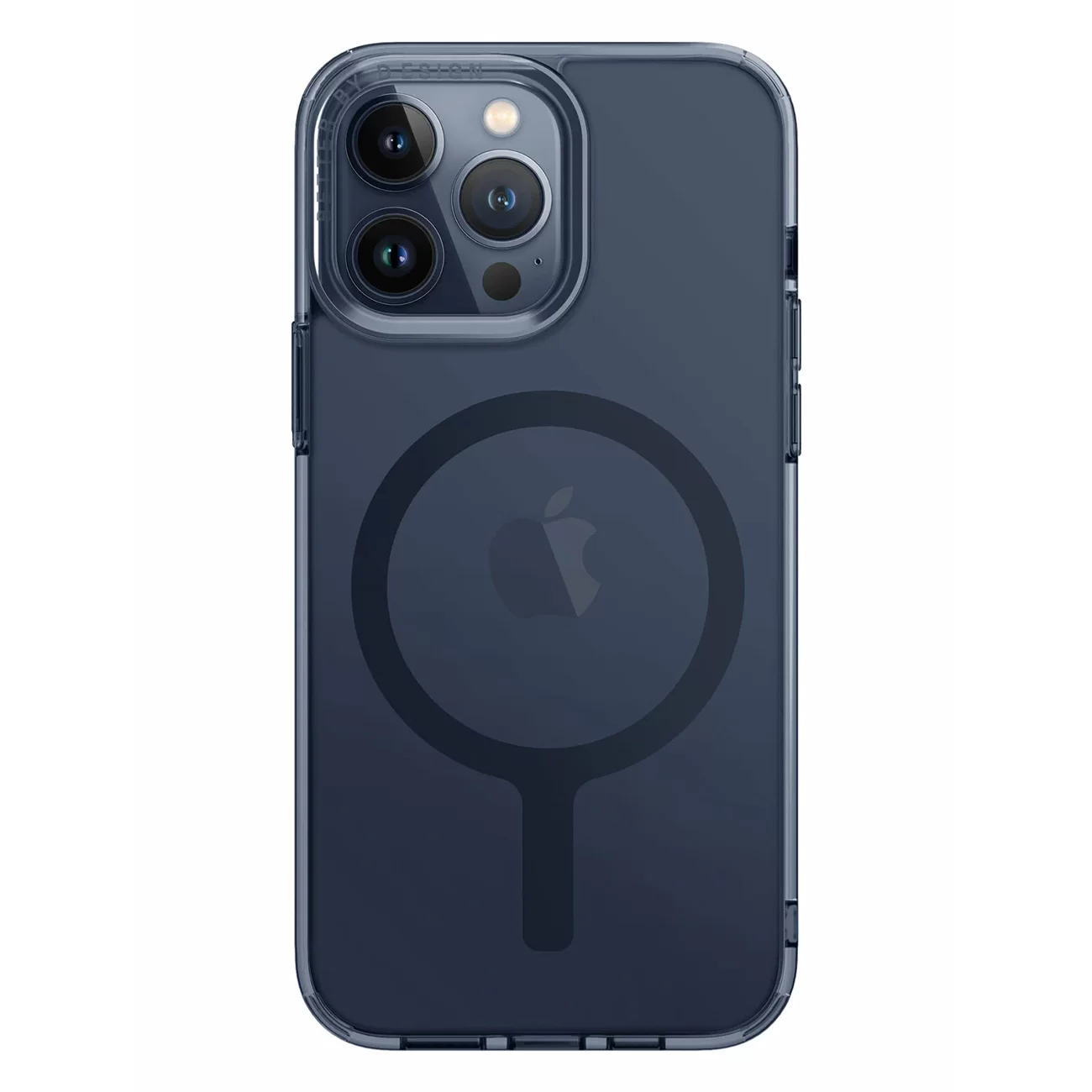 Противоударный чехол Uniq Lifepro Xtreme + MagSafe, синий для iPhone 15 Pro Max