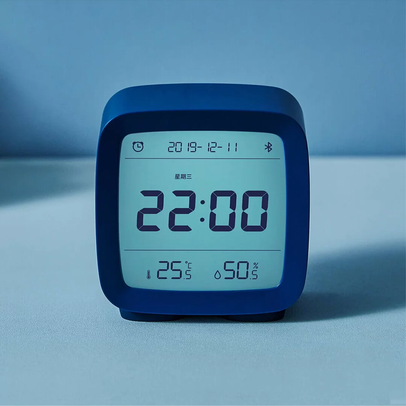 Умный Bluetooth-будильник Xiaomi Qingping Bluetooth Alarm Clock Синий