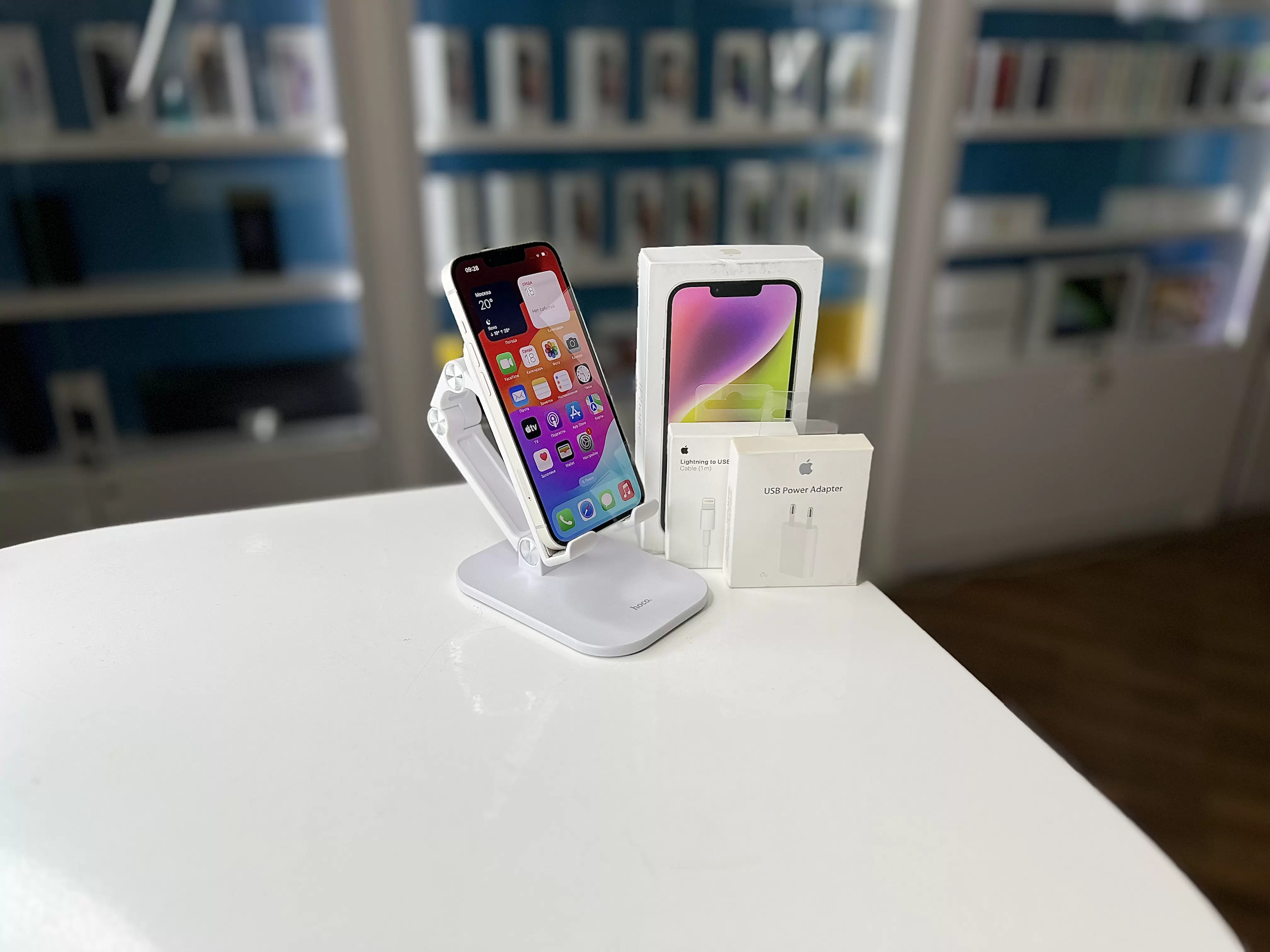 Смартфон Apple iPhone 14 Plus, Cияющая звезда, 128 ГБ / 2738*