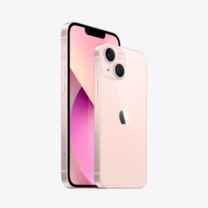 Смартфон Apple iPhone 13, Dual: nano SIM + eSIM, 128 ГБ, Розовый