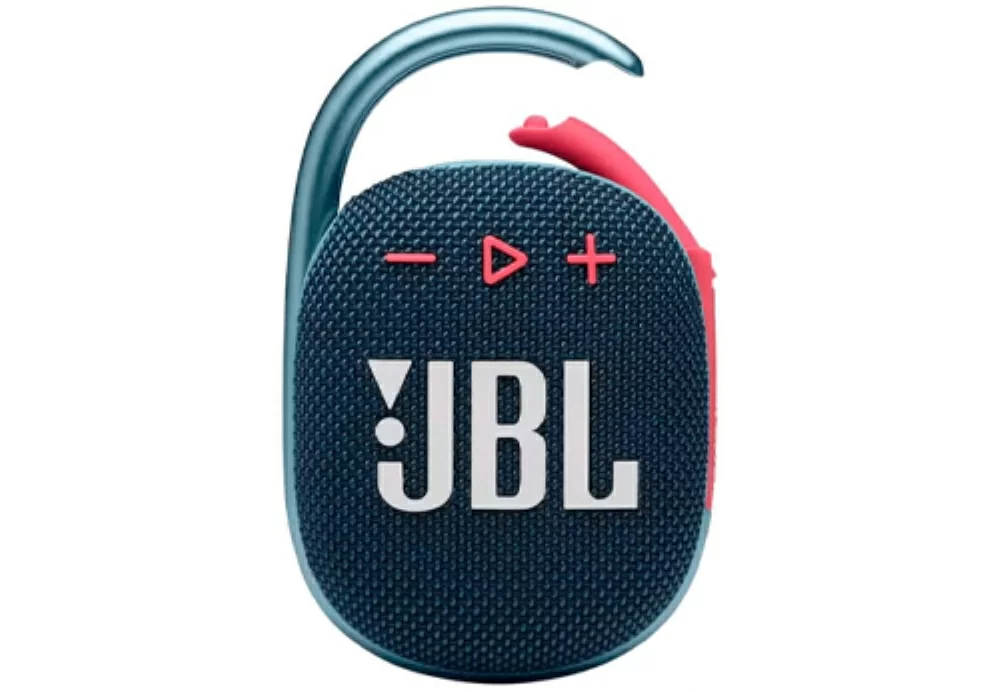 Портативная акустика JBL Clip 4, сине-розовый