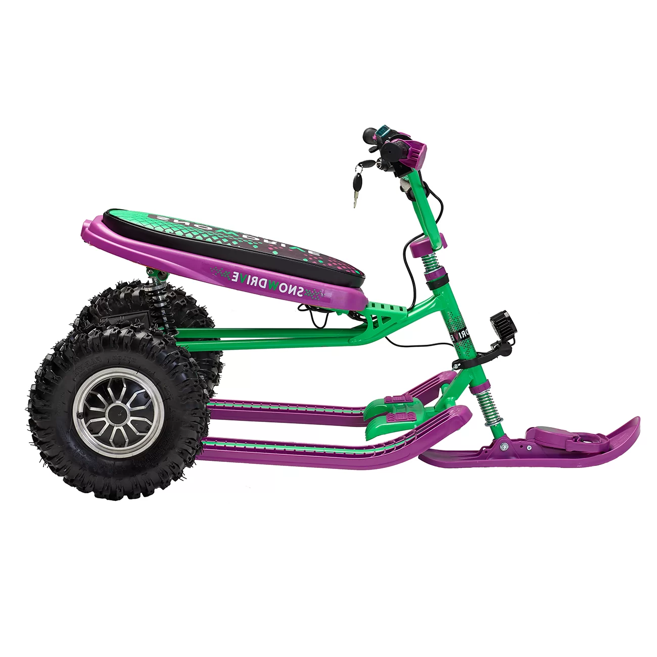 Снегокат электрический iBrat S2, Фиолетовый Снегокат электрический iBrat S2, Фиолетовый