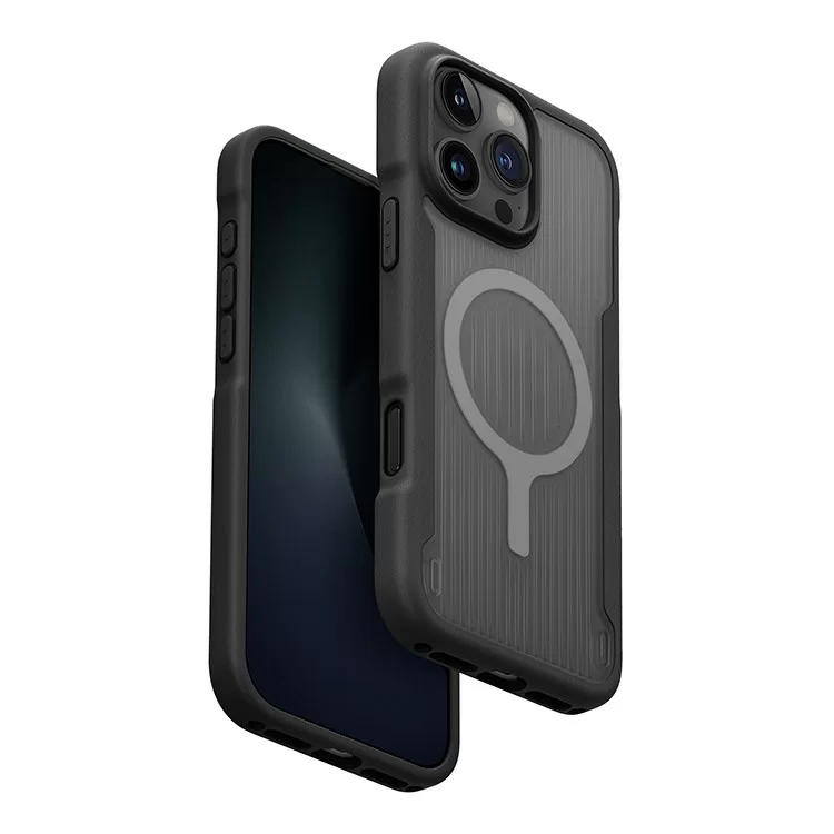 Чехол Uniq Combat Life для iPhone 16 Pro Max Чёрный (MagSafe)