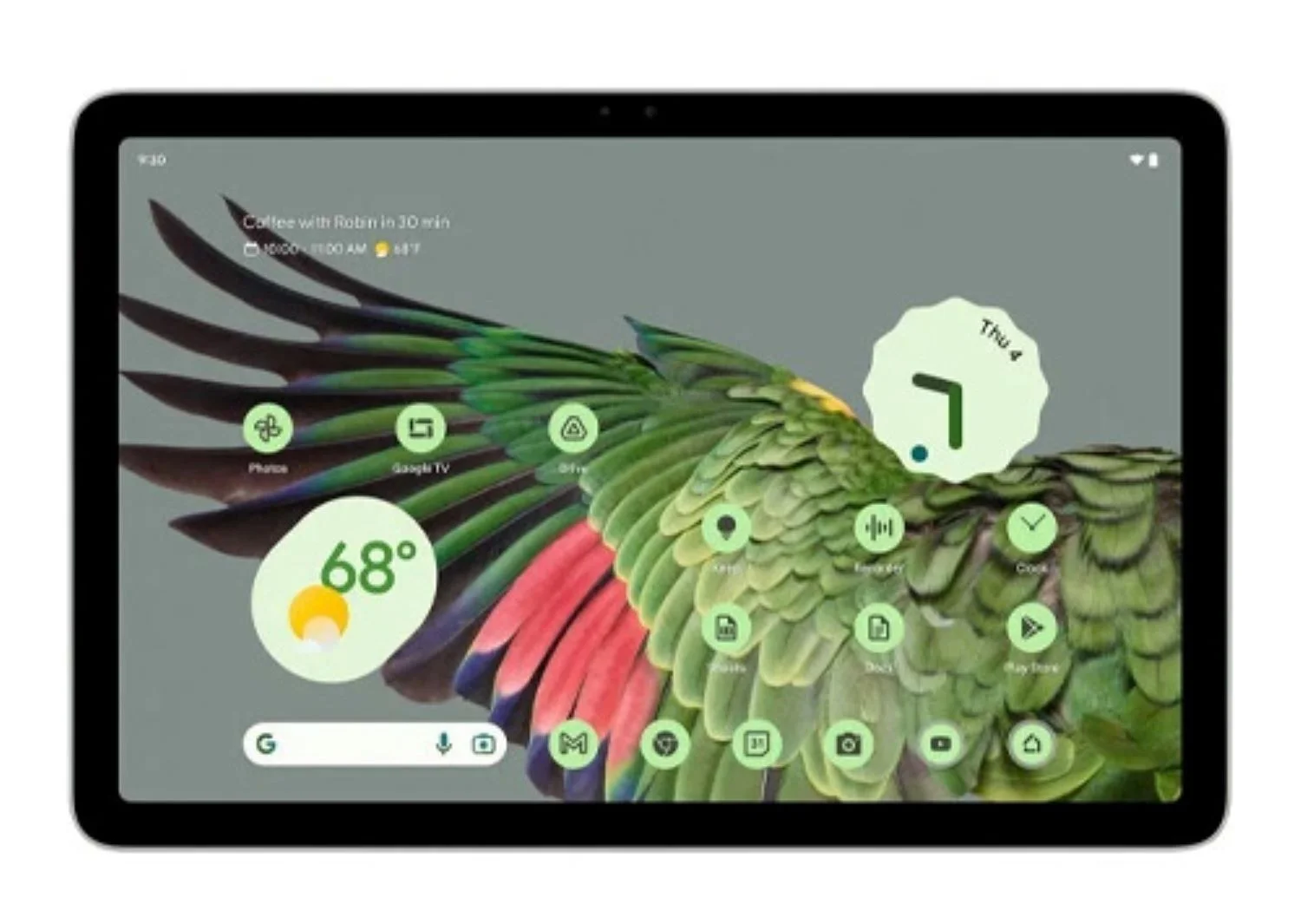 Планшет Google Pixel Tablet 8/256 ГБ, Hazel