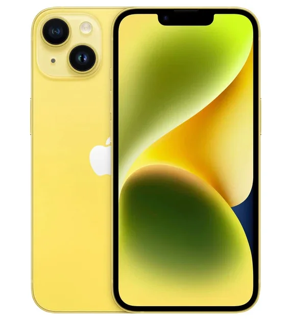 Смартфон Apple iPhone 14 Plus, Dual: nano SIM + eSIM, 512 ГБ, желтый