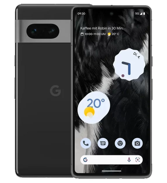 Смартфон Google Pixel 7 5G 8/256 ГБ, Obsidian