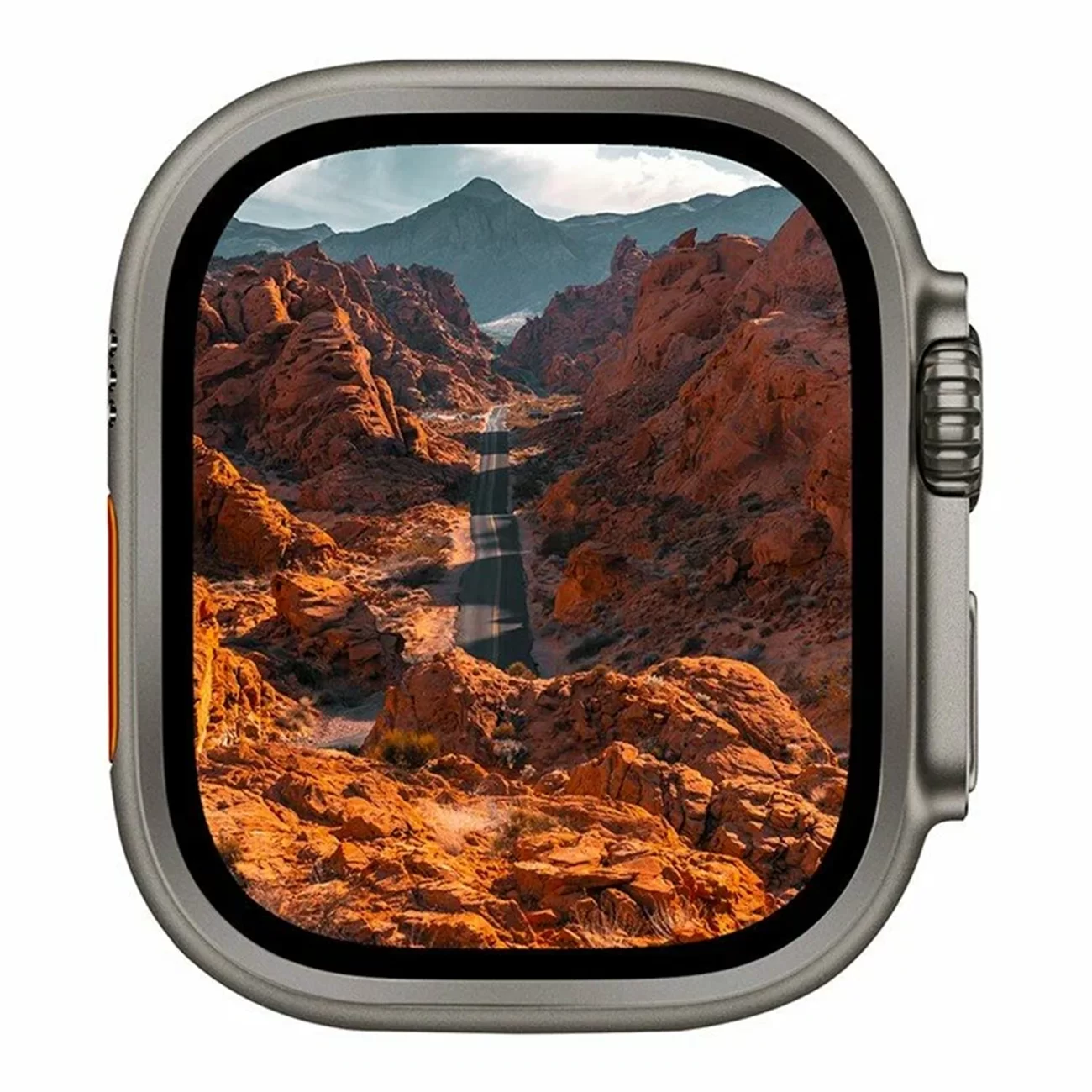 Защитное стекло Uniq OPTIX DUO PRO Anti-reflective + рамка Stainless Steel для Apple Watch Ultra 49 mm