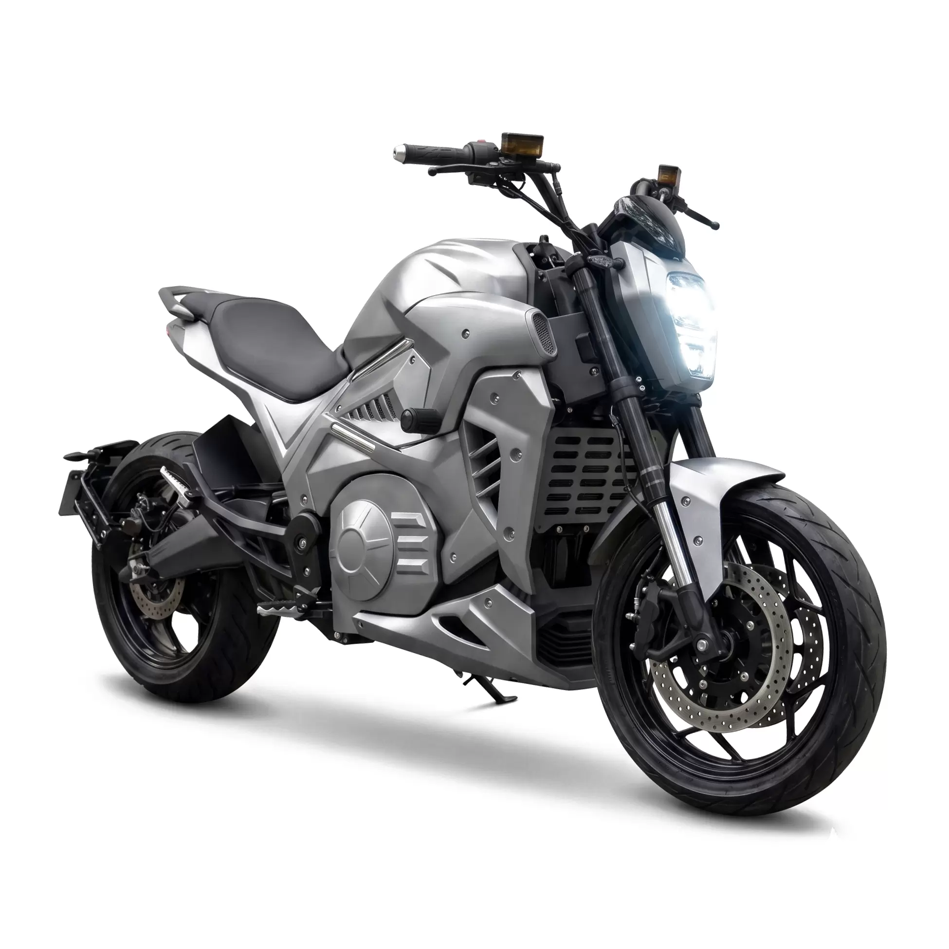 Электромотоцикл Ducati Diavel 2026, Серебристый, 8 кВт, аккумулятор 120 А·ч
