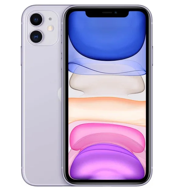 Смартфон Apple iPhone 11, Dual: nano SIM + eSIM, 64 ГБ, Фиолетовый