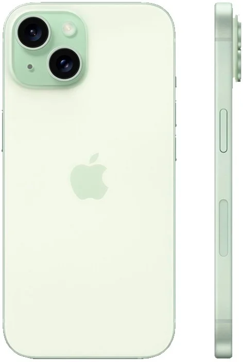 Смартфон Apple iPhone 15, Dual nano SIM, 512 ГБ, зеленый