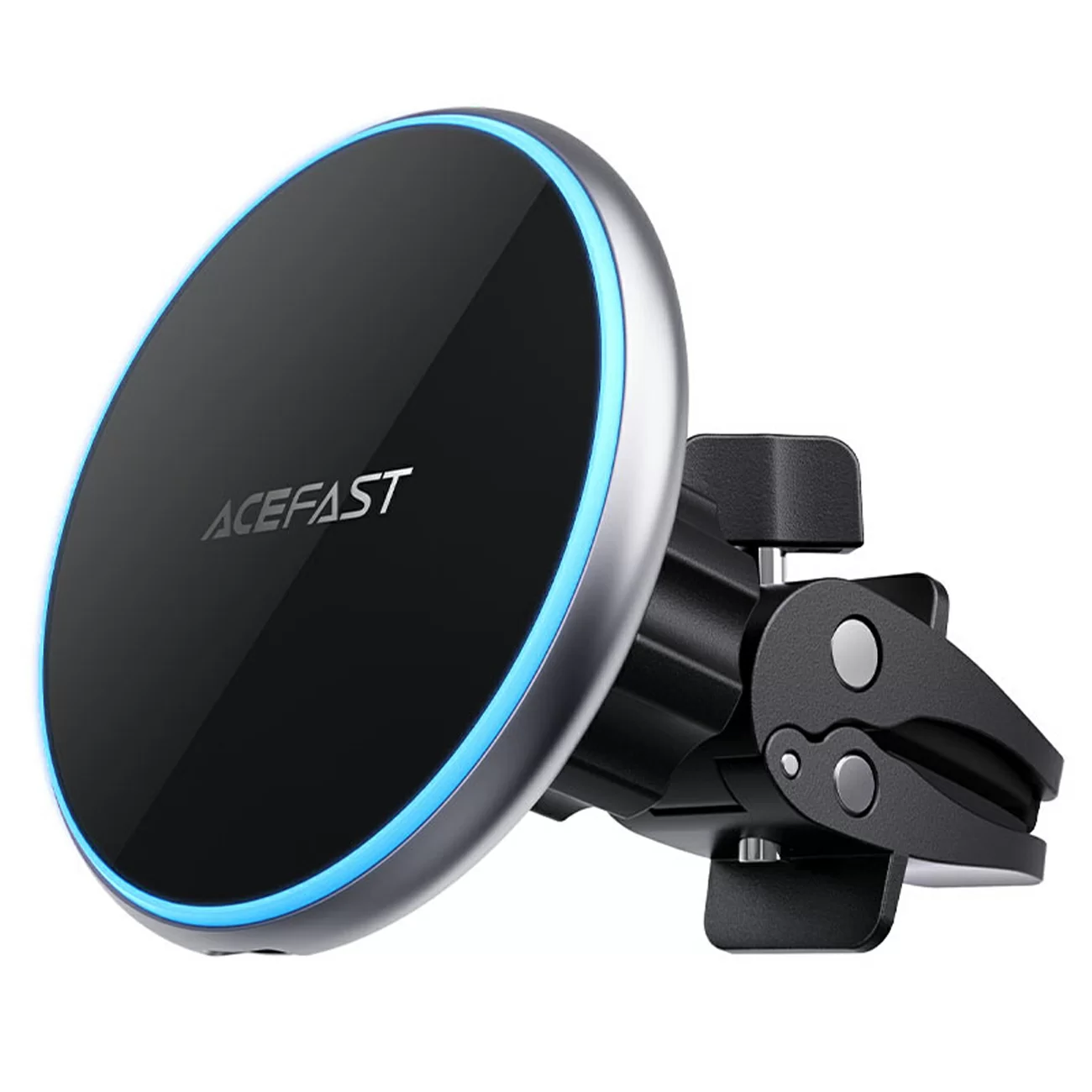 Магнитный автомобильный держатель AceFast с беспроводной зарядкой magsafe, 15 Вт D3