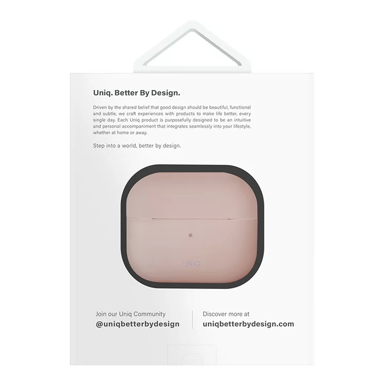 Чехол Uniq LINO Liquid Silicone для AirPods 4 Розовый Чехол Uniq LINO Liquid Silicone для AirPods 4 Розовый