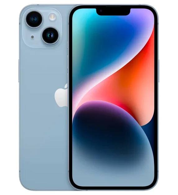 Смартфон Apple iPhone 14, Dual: nano SIM + eSIM, 256 ГБ, Синий