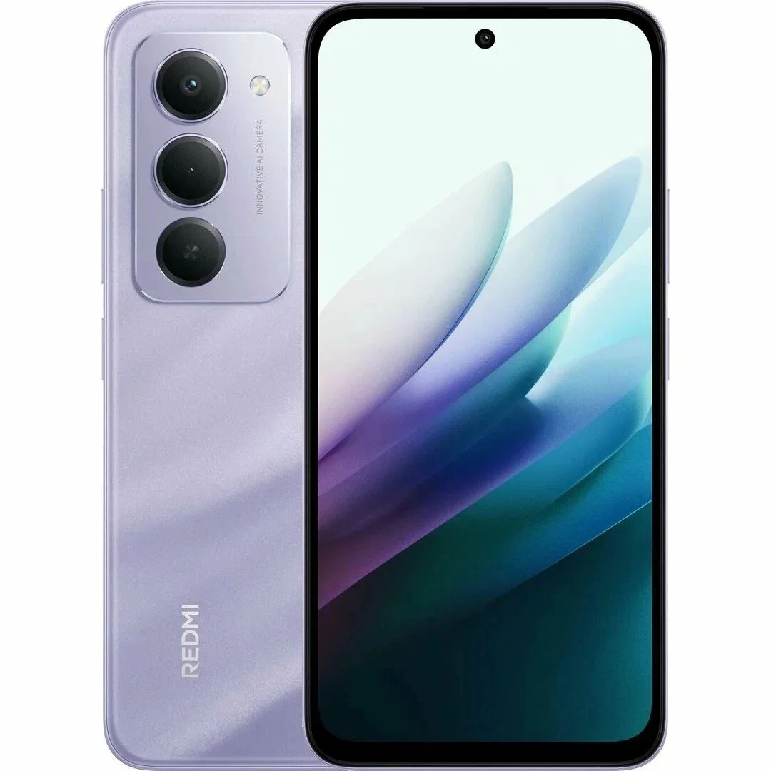 Смартфон Xiaomi Redmi 15 4G, 6/128 ГБ, Sandy Purple / Фиолетовый